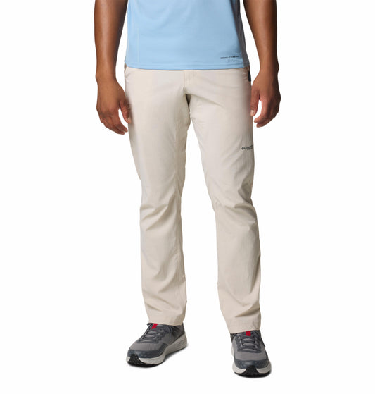 Columbia Mens Beige Omni-Shield Wanoga Lightweight Pant