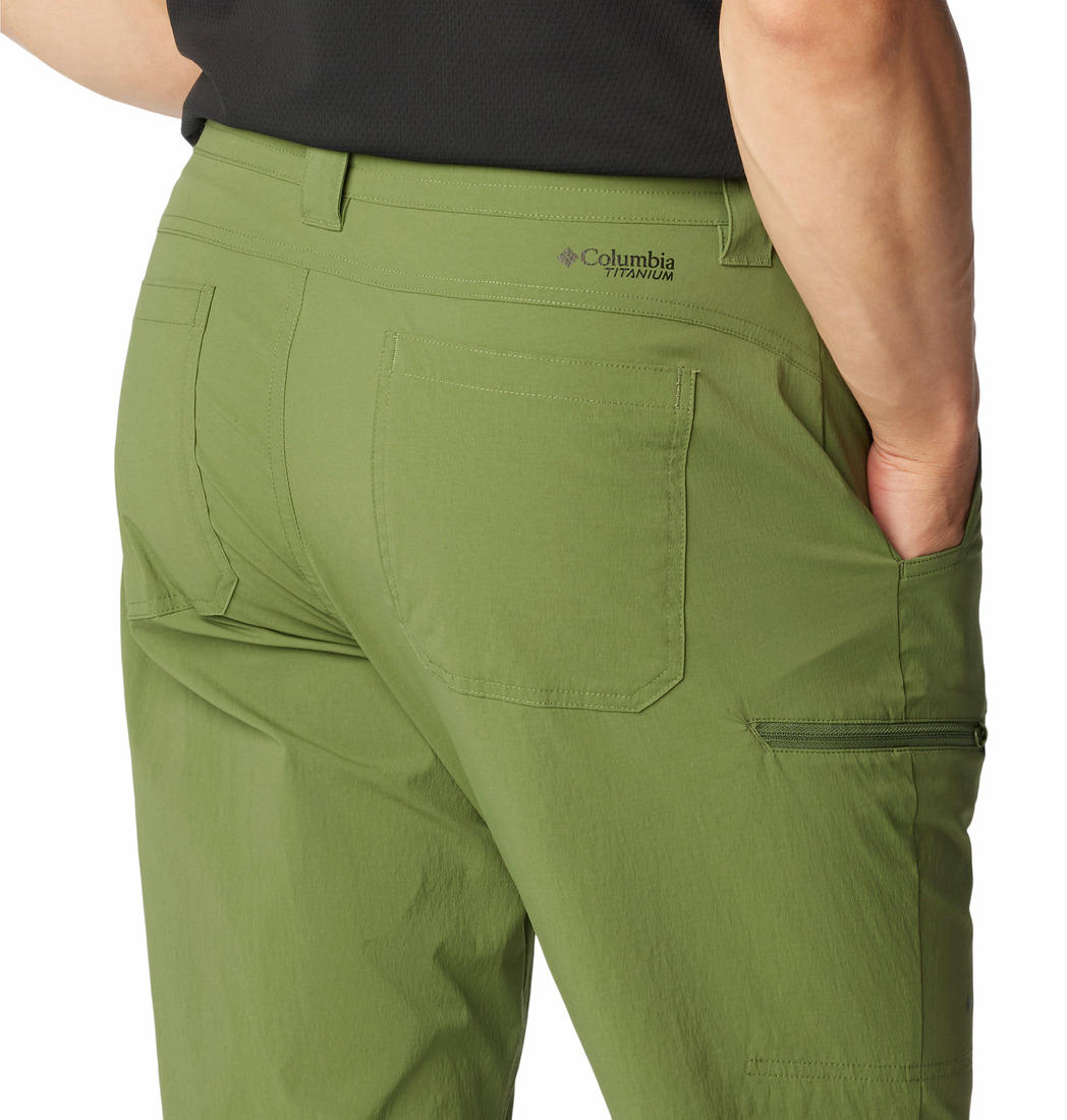Columbia Men Green Columbia Men Wanoga Lightweight Pant