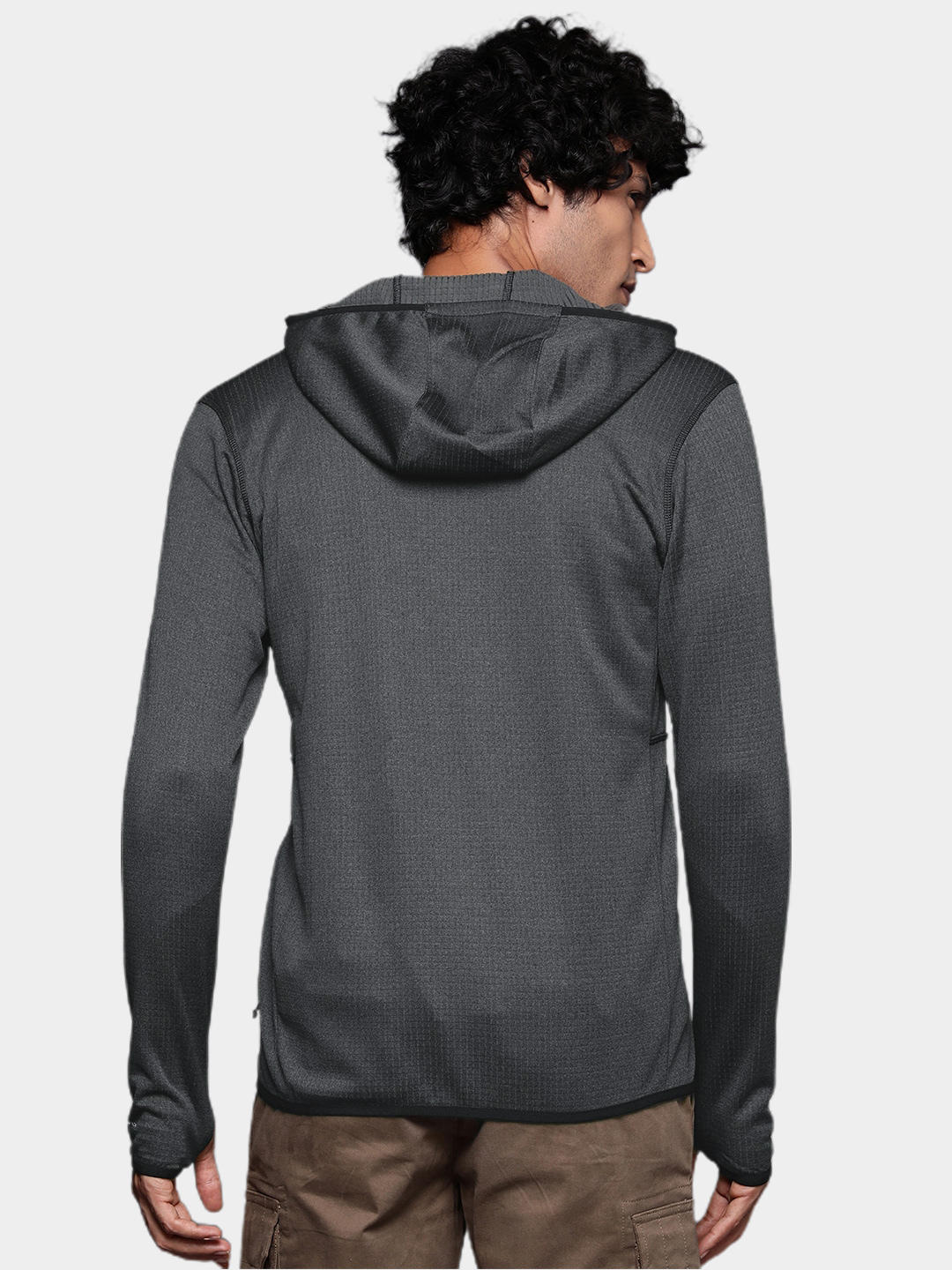 Columbia Men Black Park View Fleece Full Zip Hoodie Fleece Top