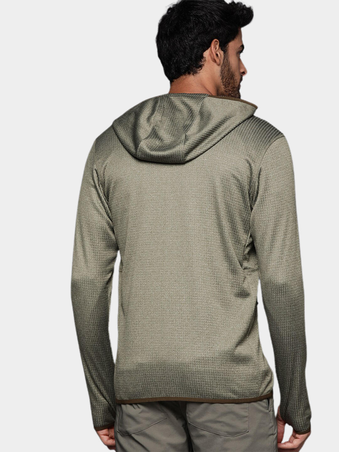 Columbia Men Green Park View Fleece Full Zip Hoodie
