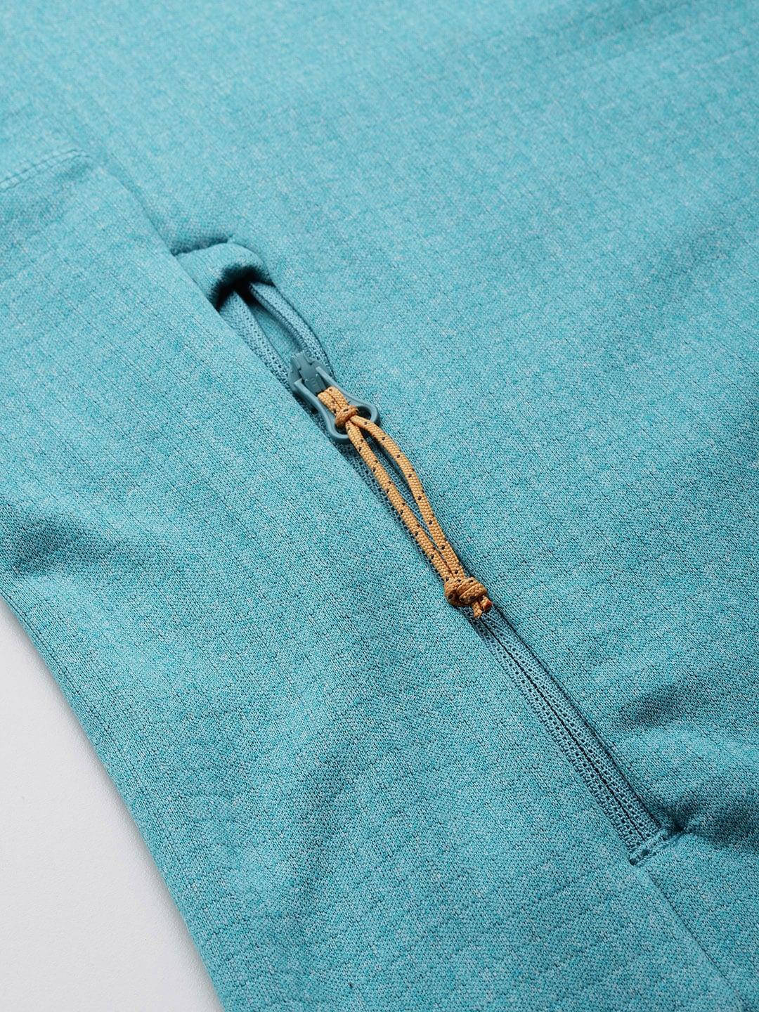 Columbia Men Blue Park View Fleece Full Zip Hoodie Fleece Top