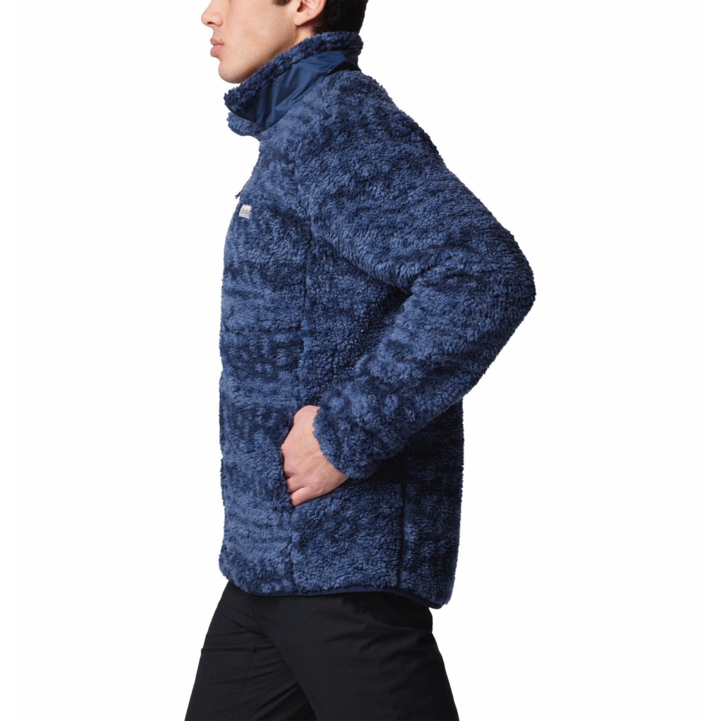 Columbia Mens Blue Winter Pass Printed Fleece II
