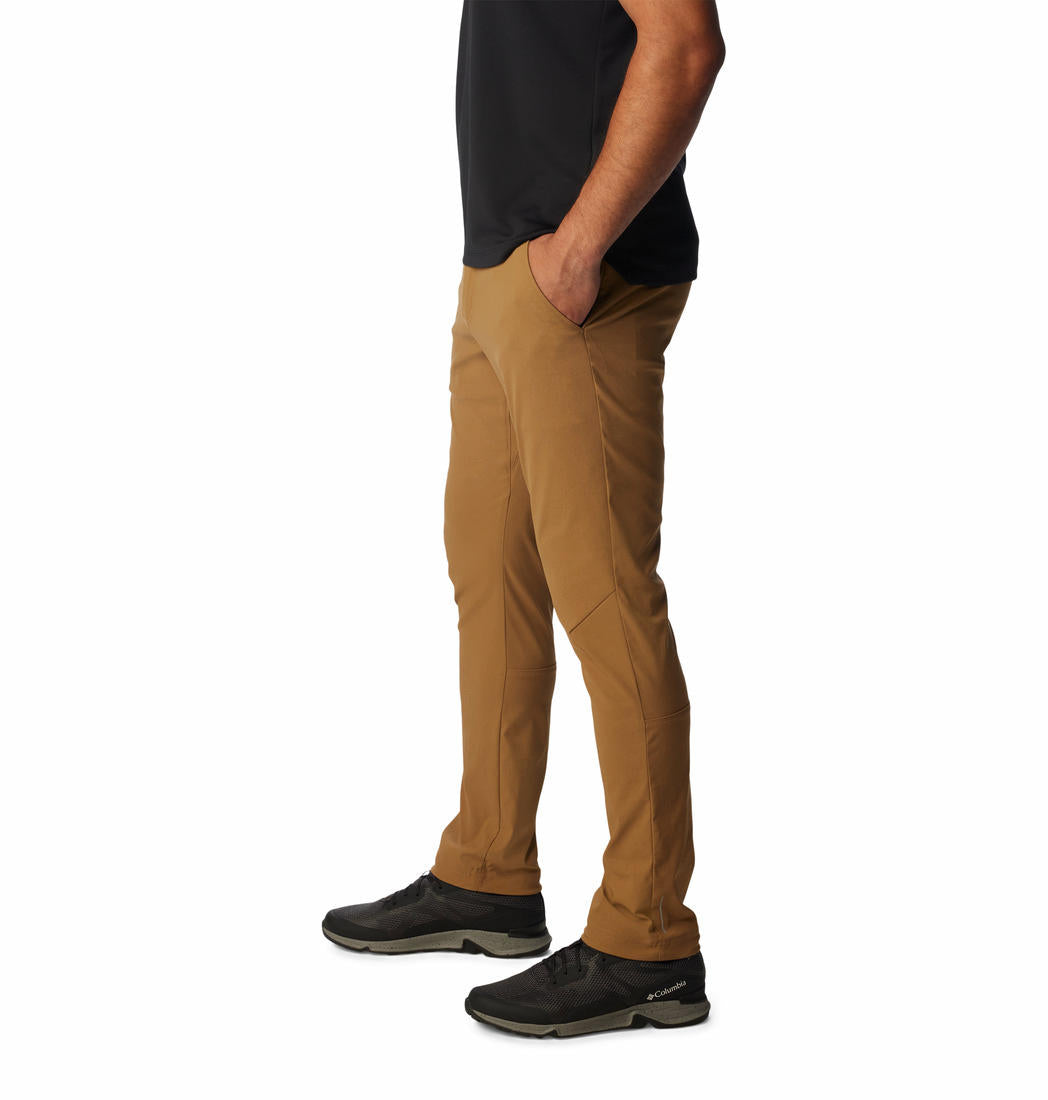 Columbia Mens Brown Black Mesa Woven Pant II