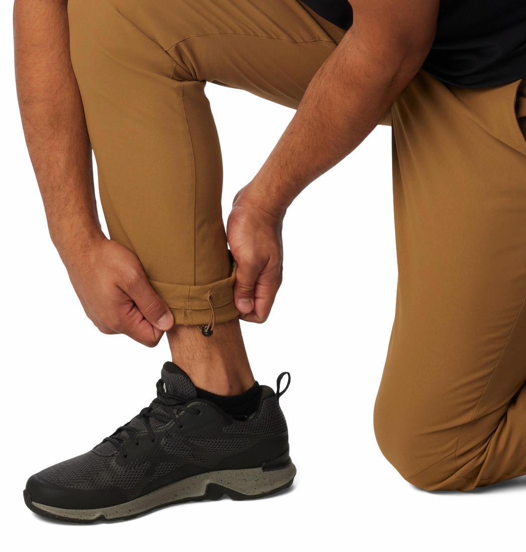 Columbia Mens Brown Black Mesa Woven Pant II