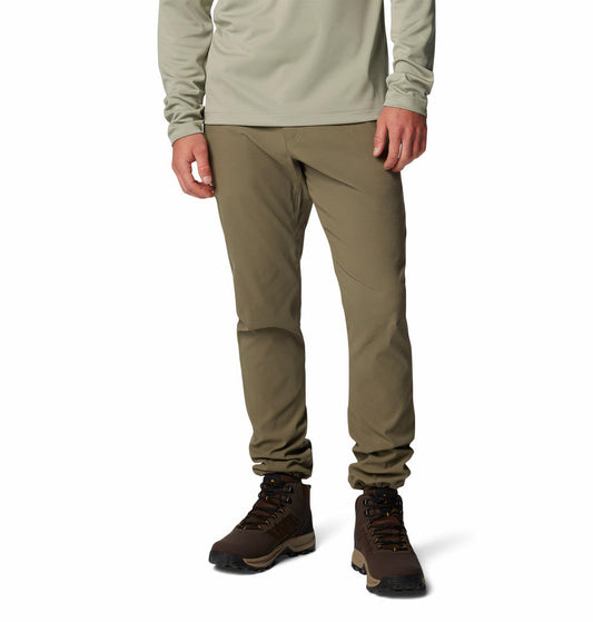 Columbia Mens Green Black Mesa Woven Pant II