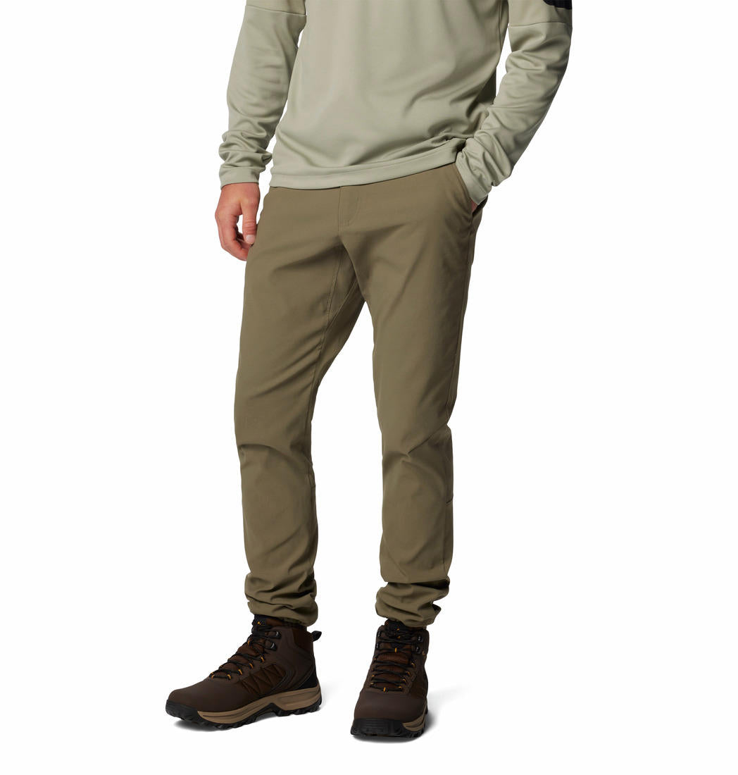 Columbia Mens Green Black Mesa Woven Pant II