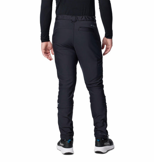 Columbia Mens Black Vast Canyon Softshell Pant