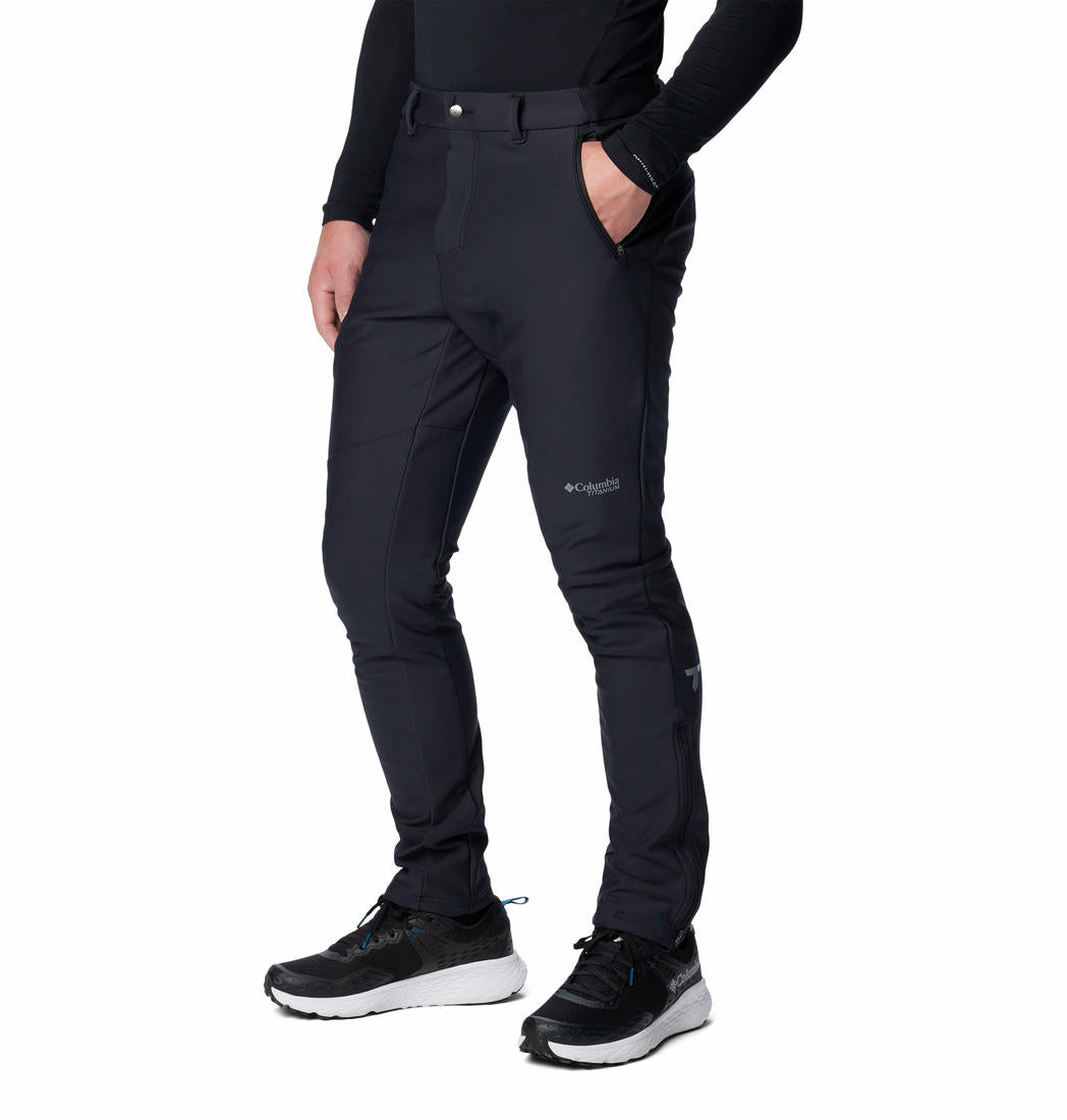 Columbia Mens Black Vast Canyon Softshell Pant