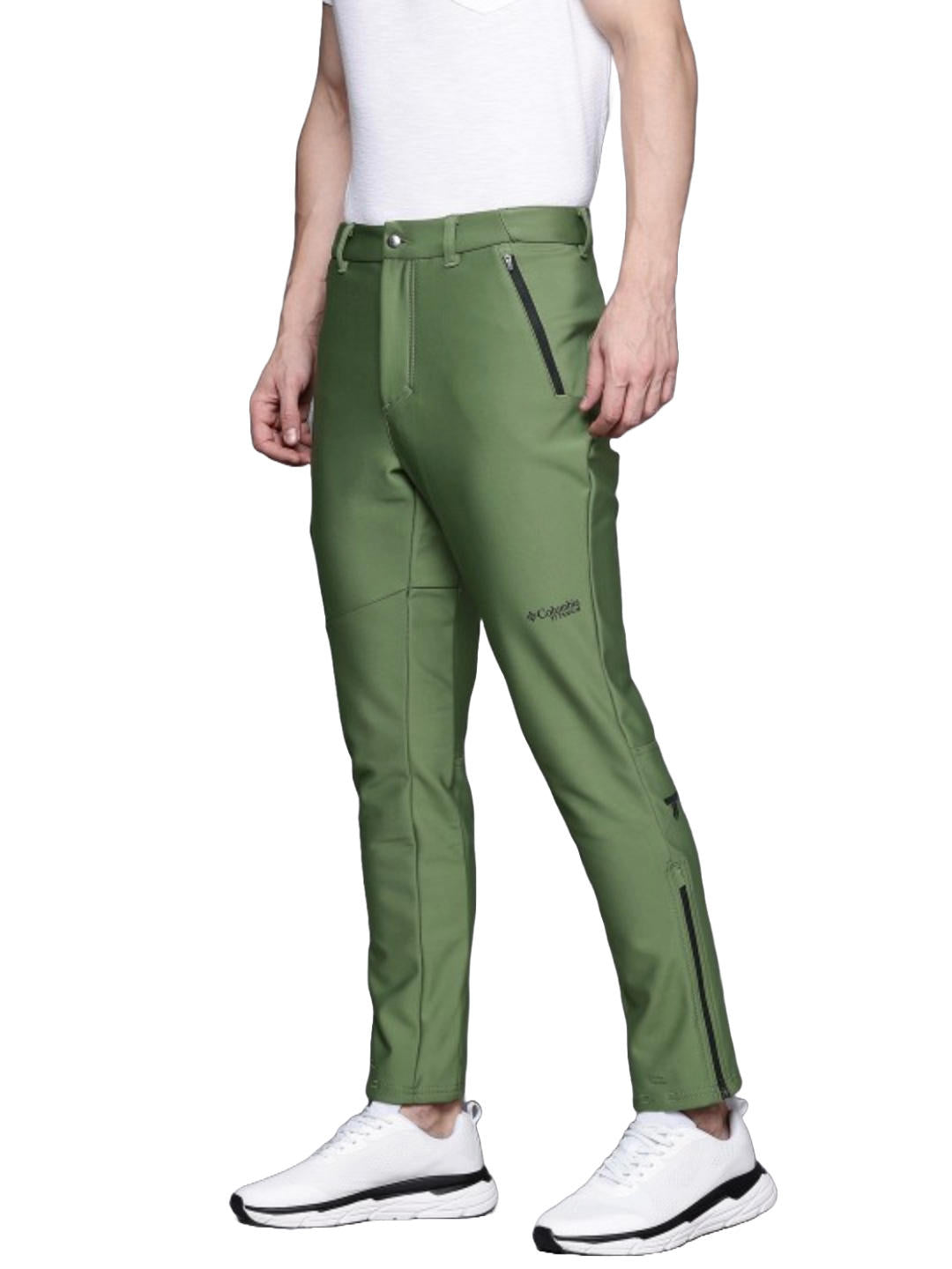 Columbia Mens Green Vast Canyon Softshell Pant