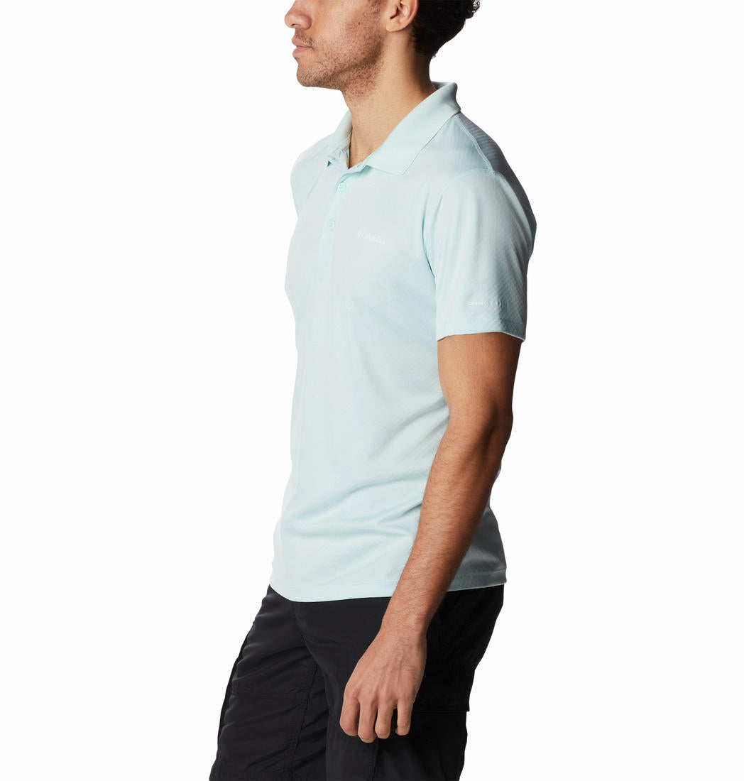 Columbia Men Blue Zero Rules Polo T-Shirt