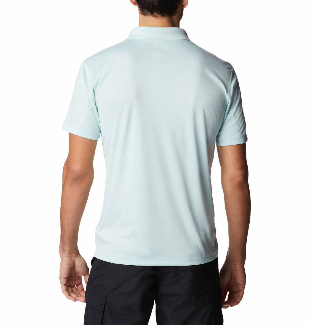 Columbia Men Blue Zero Rules Polo T-Shirt