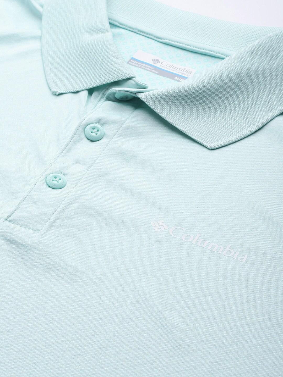 Columbia Men Blue Zero Rules Polo T-Shirt