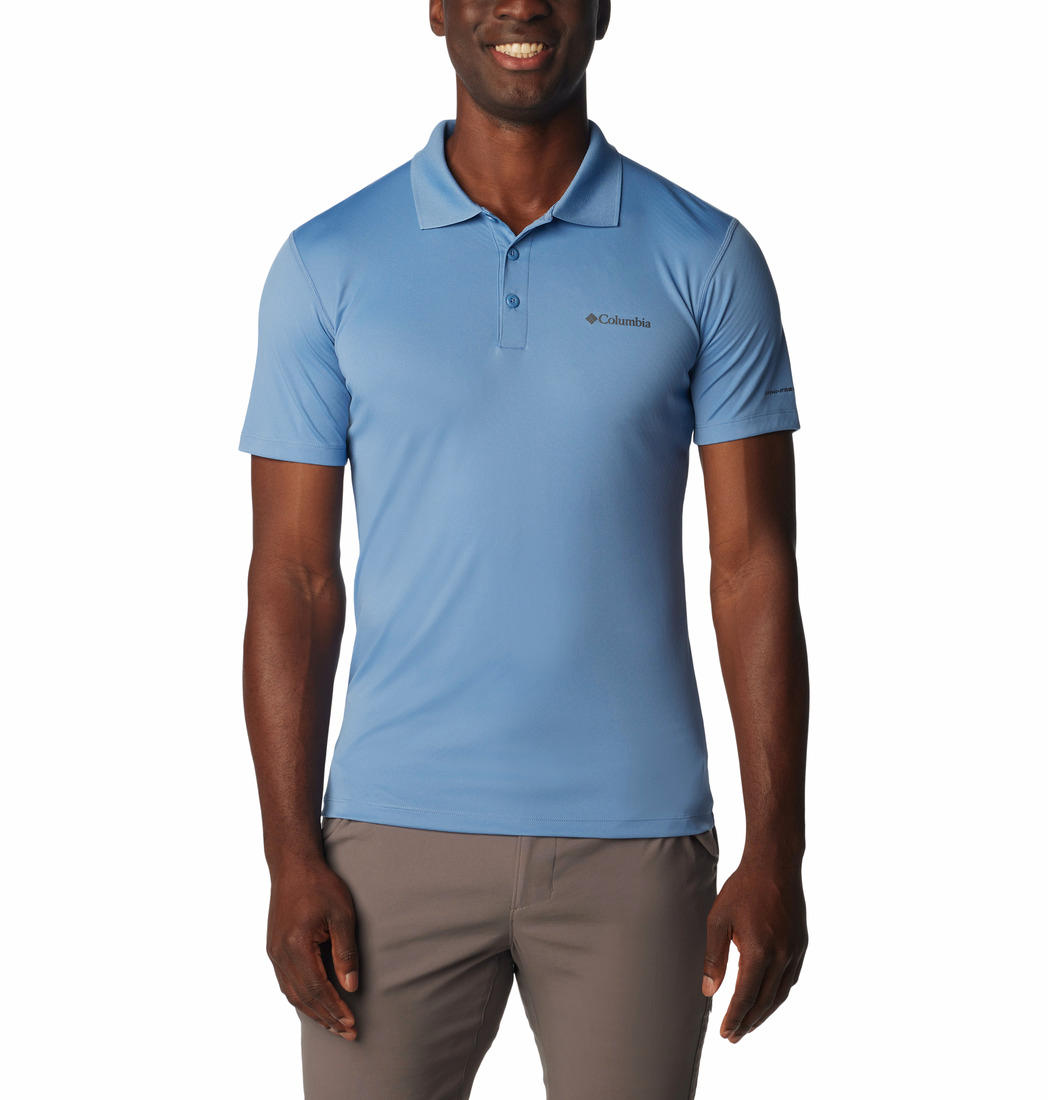 Columbia Men Navy Blue Columbia Men Zero Rules Polo T-Shirt