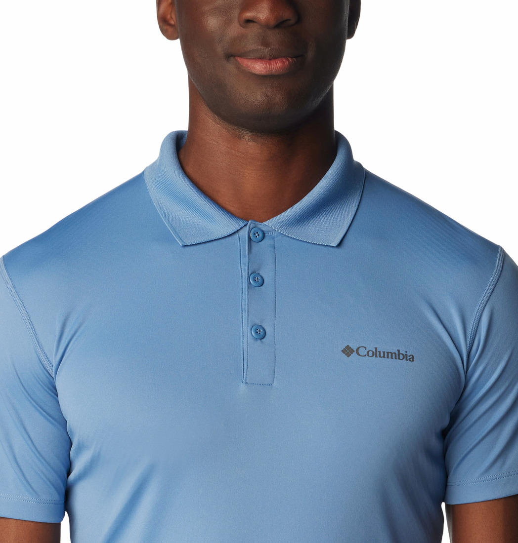 Columbia Men Navy Blue Columbia Men Zero Rules Polo T-Shirt