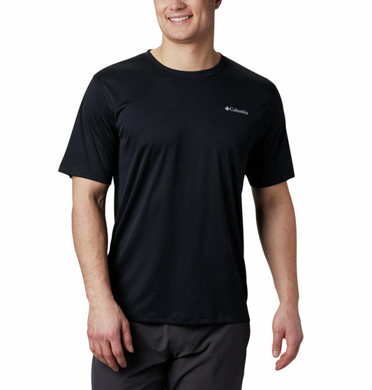 Columbia Men Black Zero Rules Short Sleeve T-Shirt