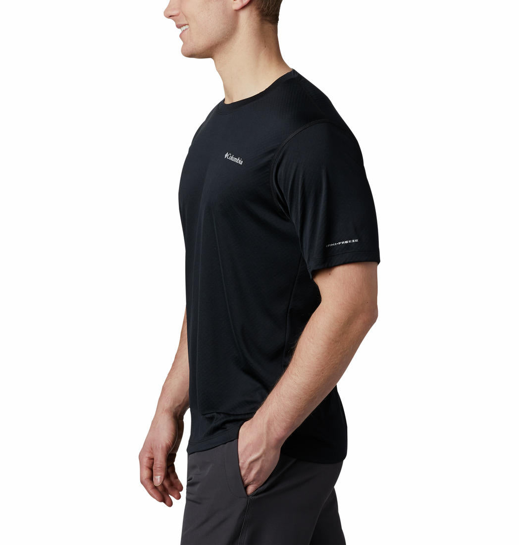 Columbia Men Black Zero Rules Short Sleeve T-Shirt