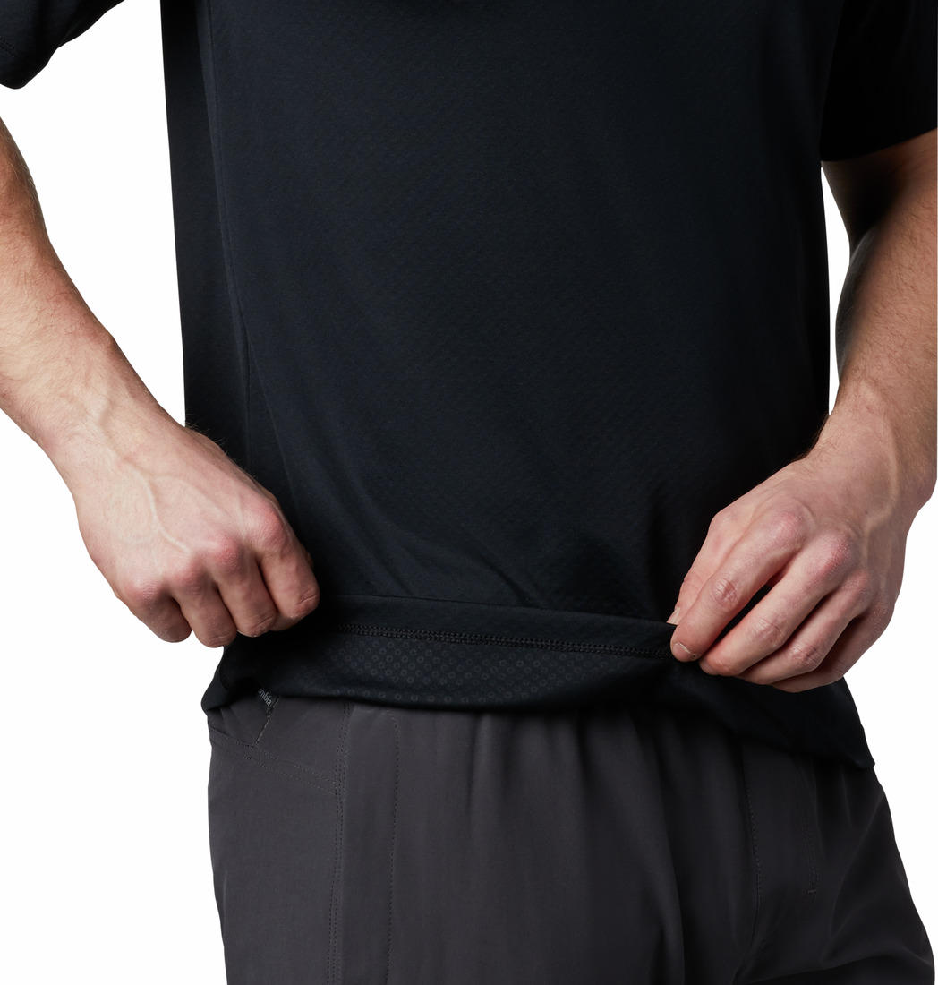 Columbia Men Black Zero Rules Short Sleeve T-Shirt
