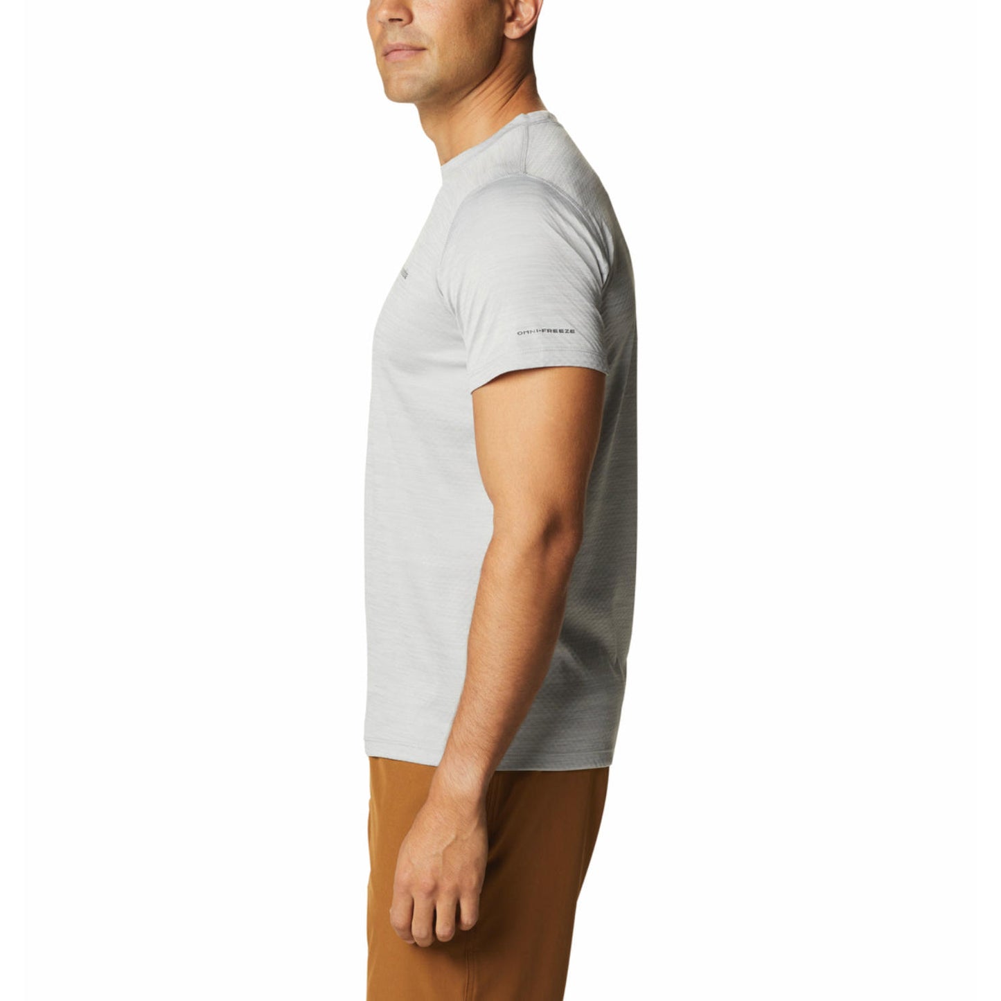Columbia Mens Grey Zero Rules Short Sleeve Shirt