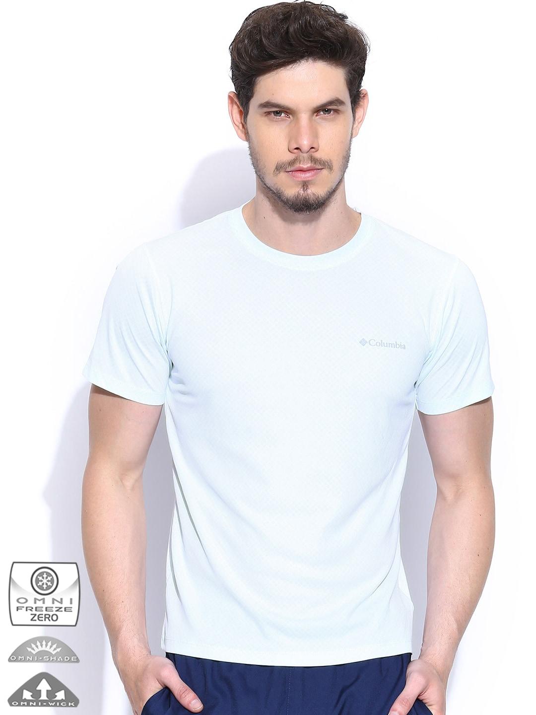 Columbia Men White Zero Rules Short Sleeve T-Shirt