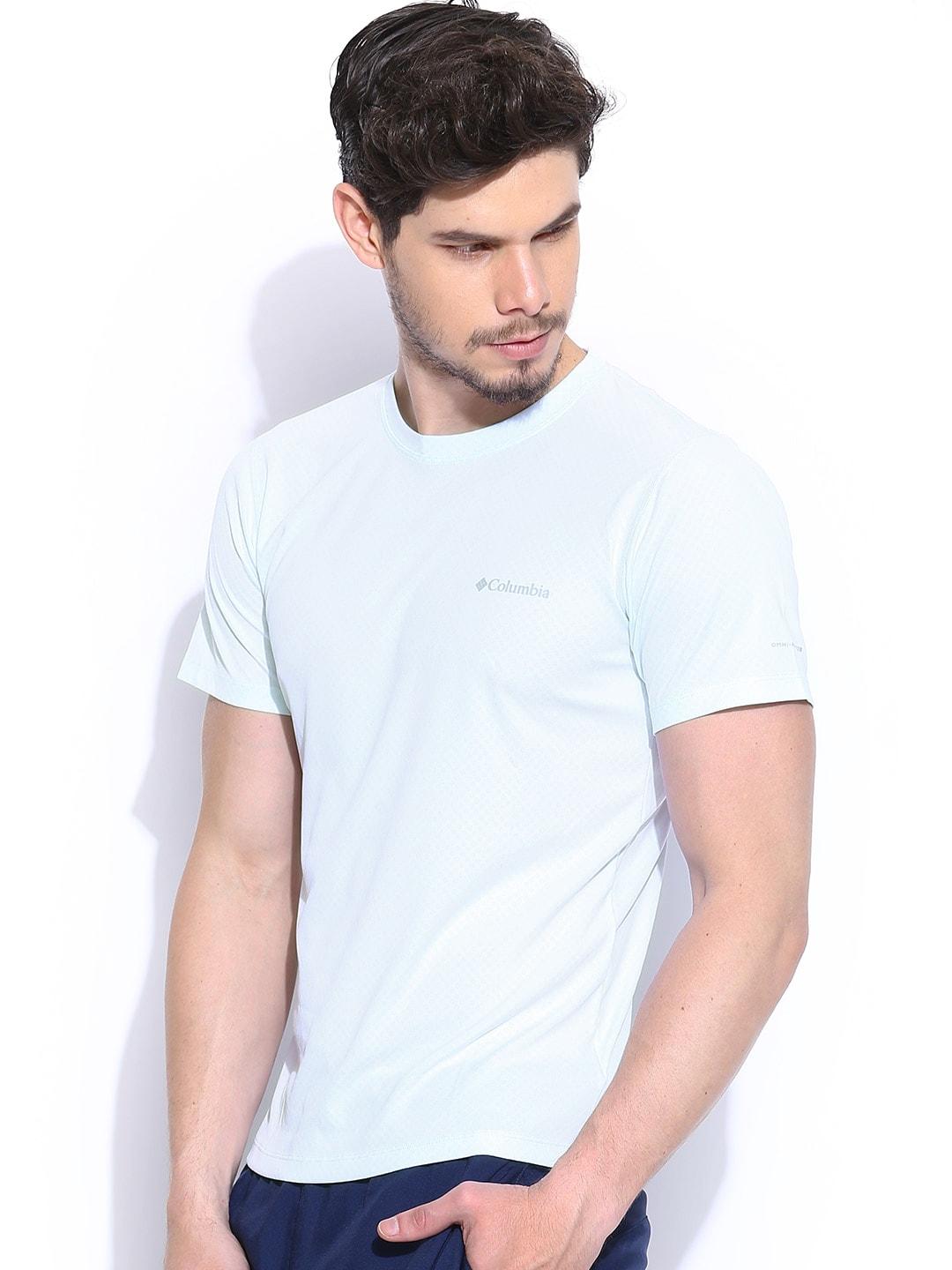 Columbia Men White Zero Rules Short Sleeve T-Shirt