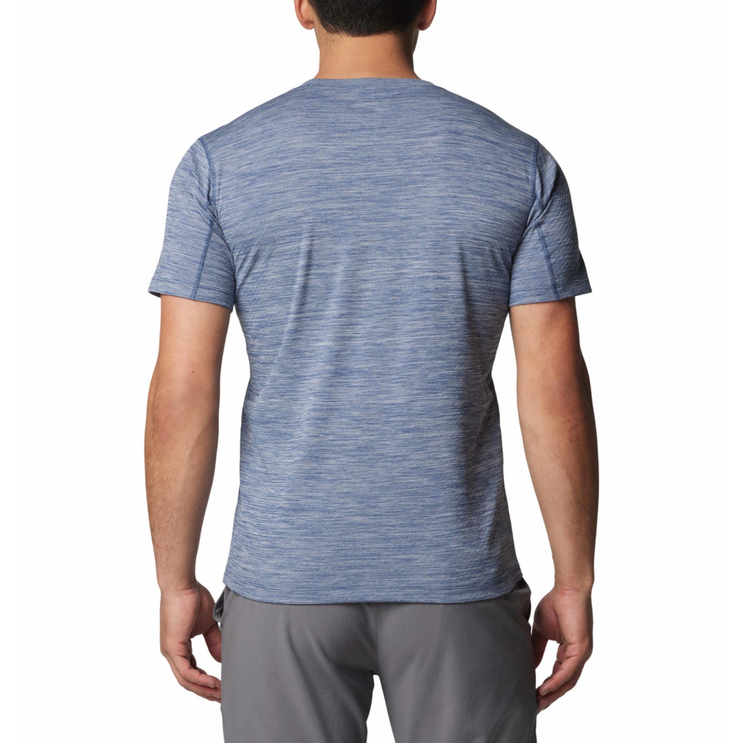 Columbia Mens Blue Zero Rules Short Sleeve Shirt