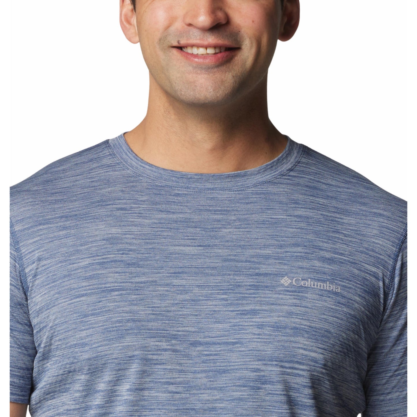 Columbia Mens Blue Zero Rules Short Sleeve Shirt