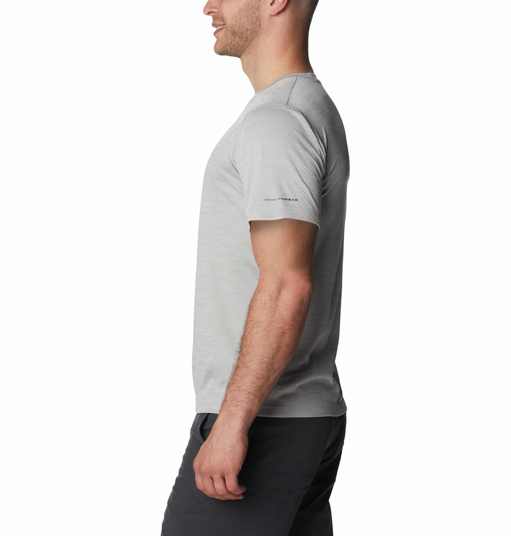 Columbia Men Grey Zero Rules Short Sleeve Graphic T-Shirt
