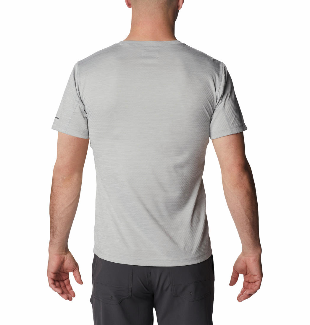 Columbia Men Grey Zero Rules Short Sleeve Graphic T-Shirt
