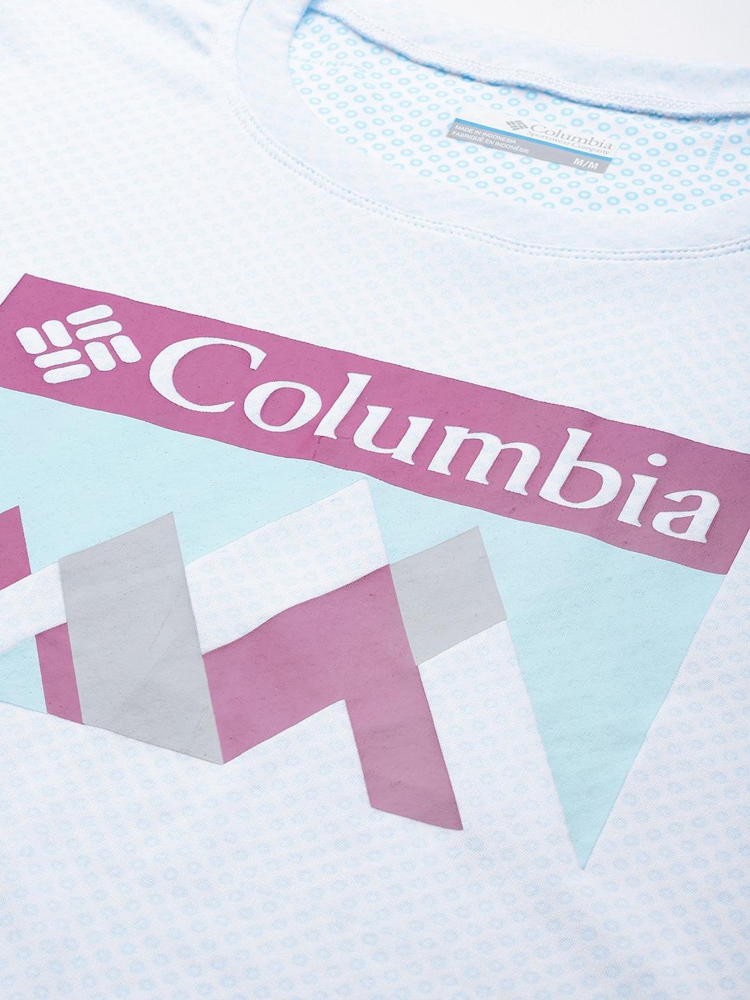 Columbia Men White Zero Rules Short Sleeve Graphic T-Shirt