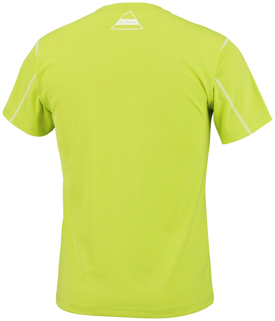 Columbia Men Green Zero Rules Short Sleeve Graphic T-Shirt