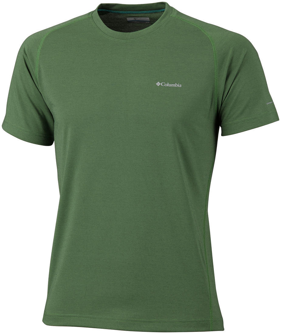 Columbia Men Green Mountain Tech III Short Sleeve Crew (Sun Protection)