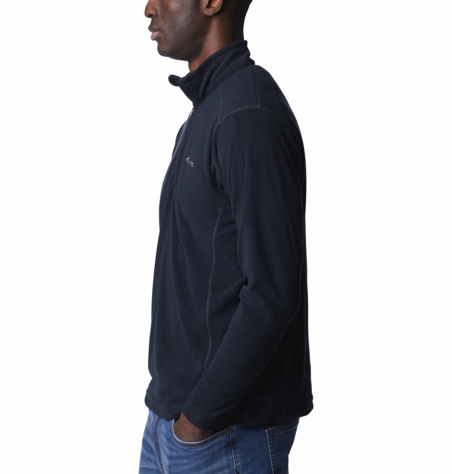 Columbia Men Black Klamath Range II Fleece Jacket