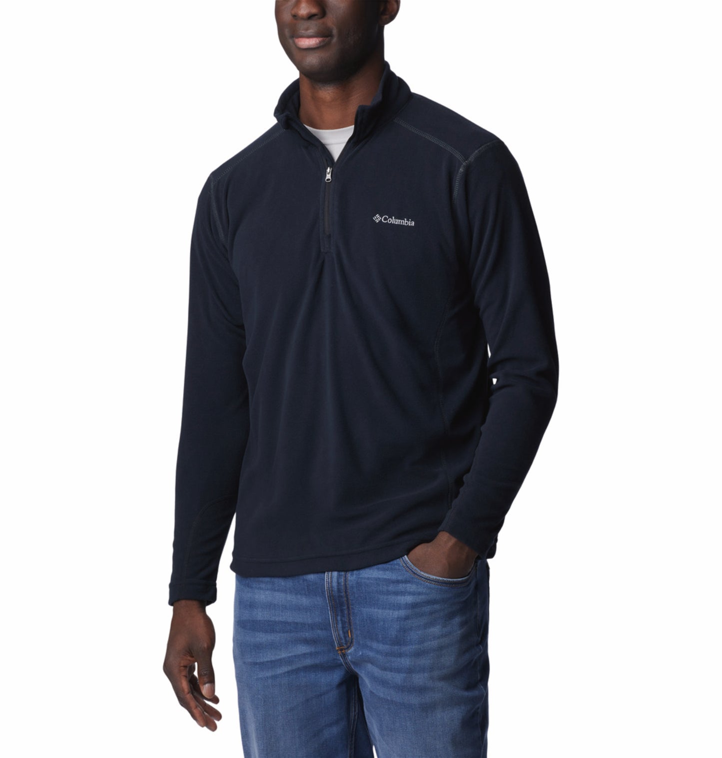 Columbia Men Black Klamath Range II Fleece Jacket