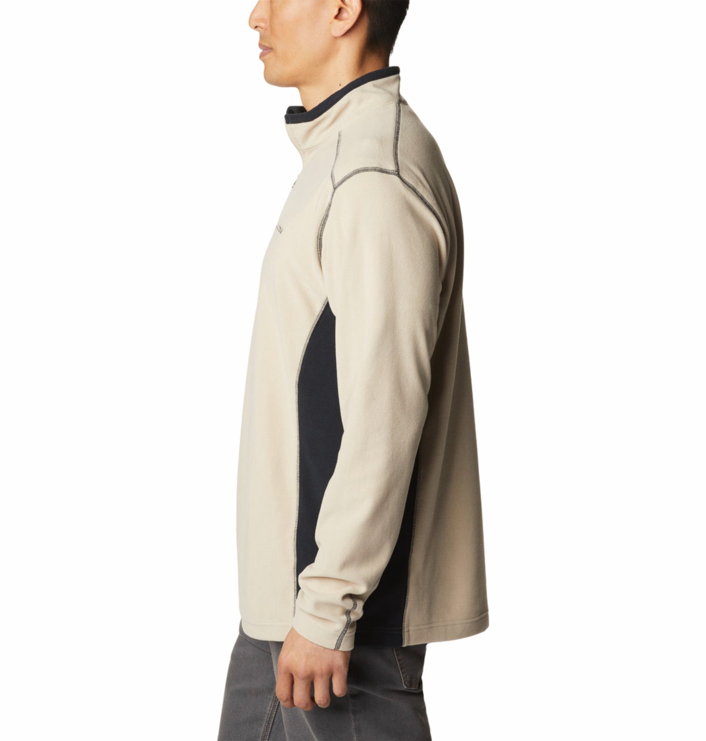 Columbia Men Beige Klamath Range II Fleece Jacket