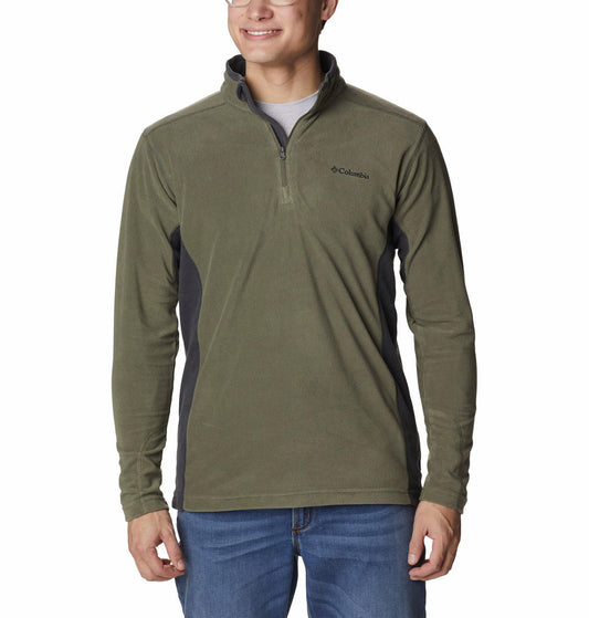 Columbia Mens Green Klamath Range II Half Zip Jacket
