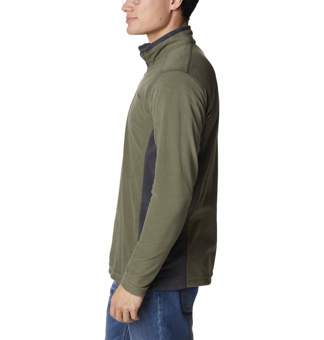 Columbia Mens Green Klamath Range II Half Zip Jacket