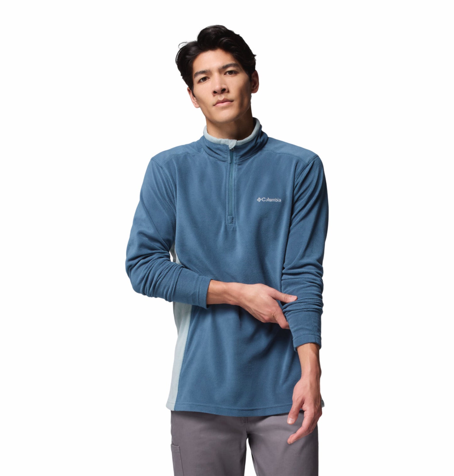 Columbia Men Blue Klamath Range II Pullover