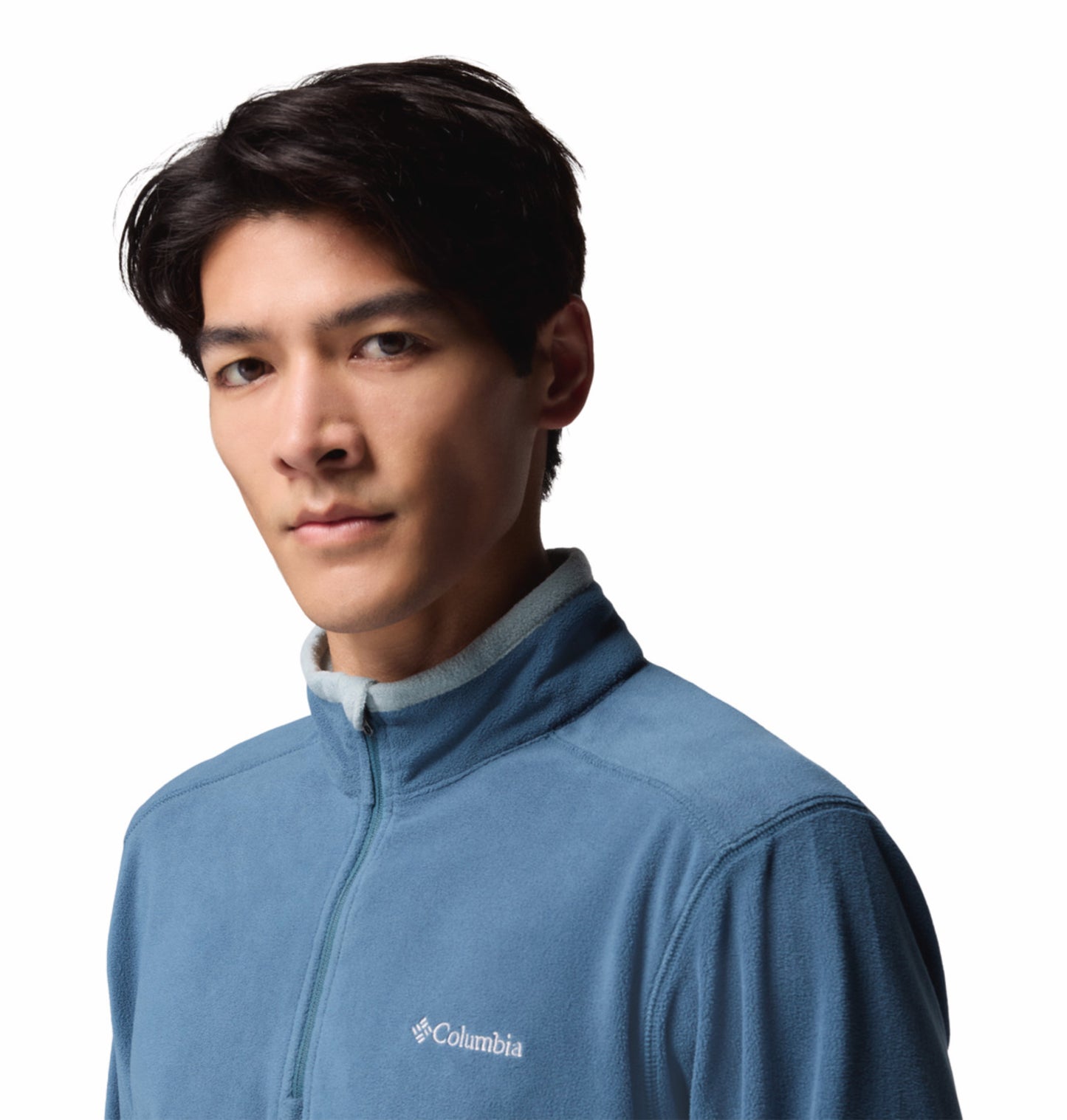 Columbia Men Blue Klamath Range II Pullover