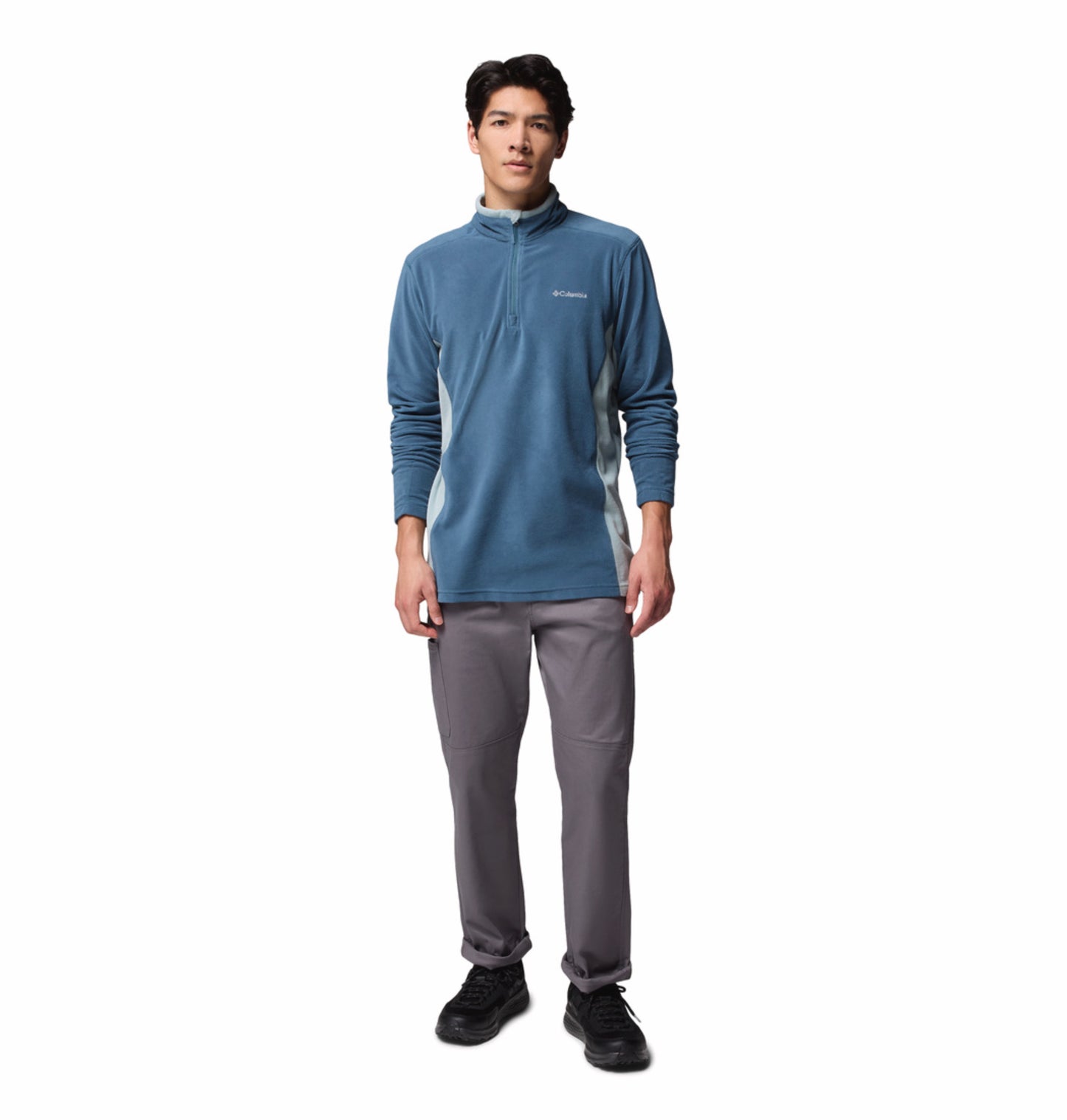 Columbia Men Blue Klamath Range II Pullover