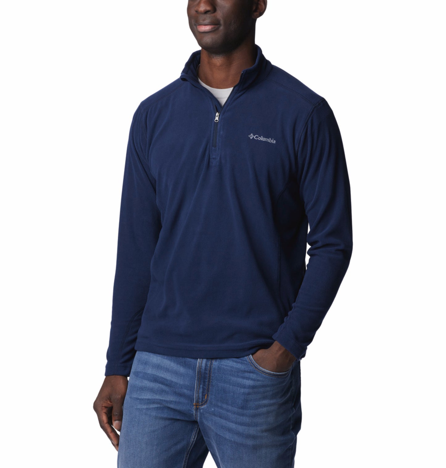 Columbia Men Navy Blue Klamath Range II Pullover