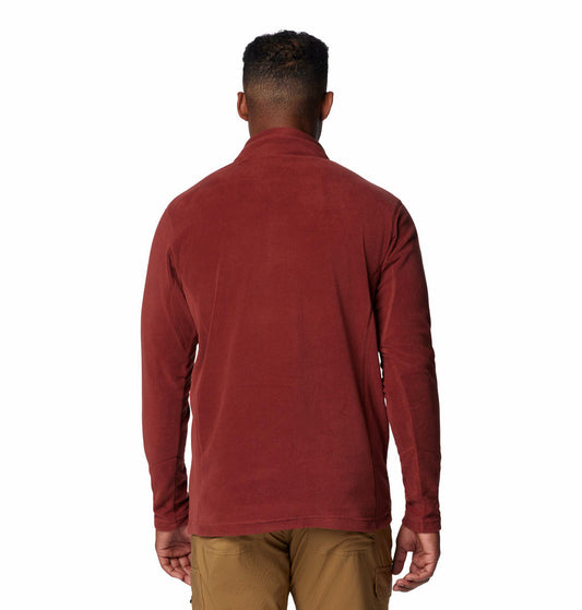 Columbia Mens Red Klamath Range II Half Zip Jacket