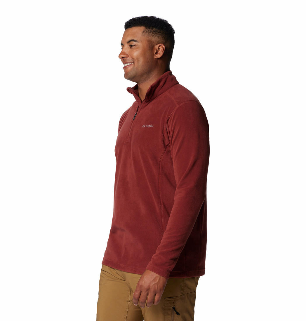 Columbia Mens Red Klamath Range II Half Zip Jacket