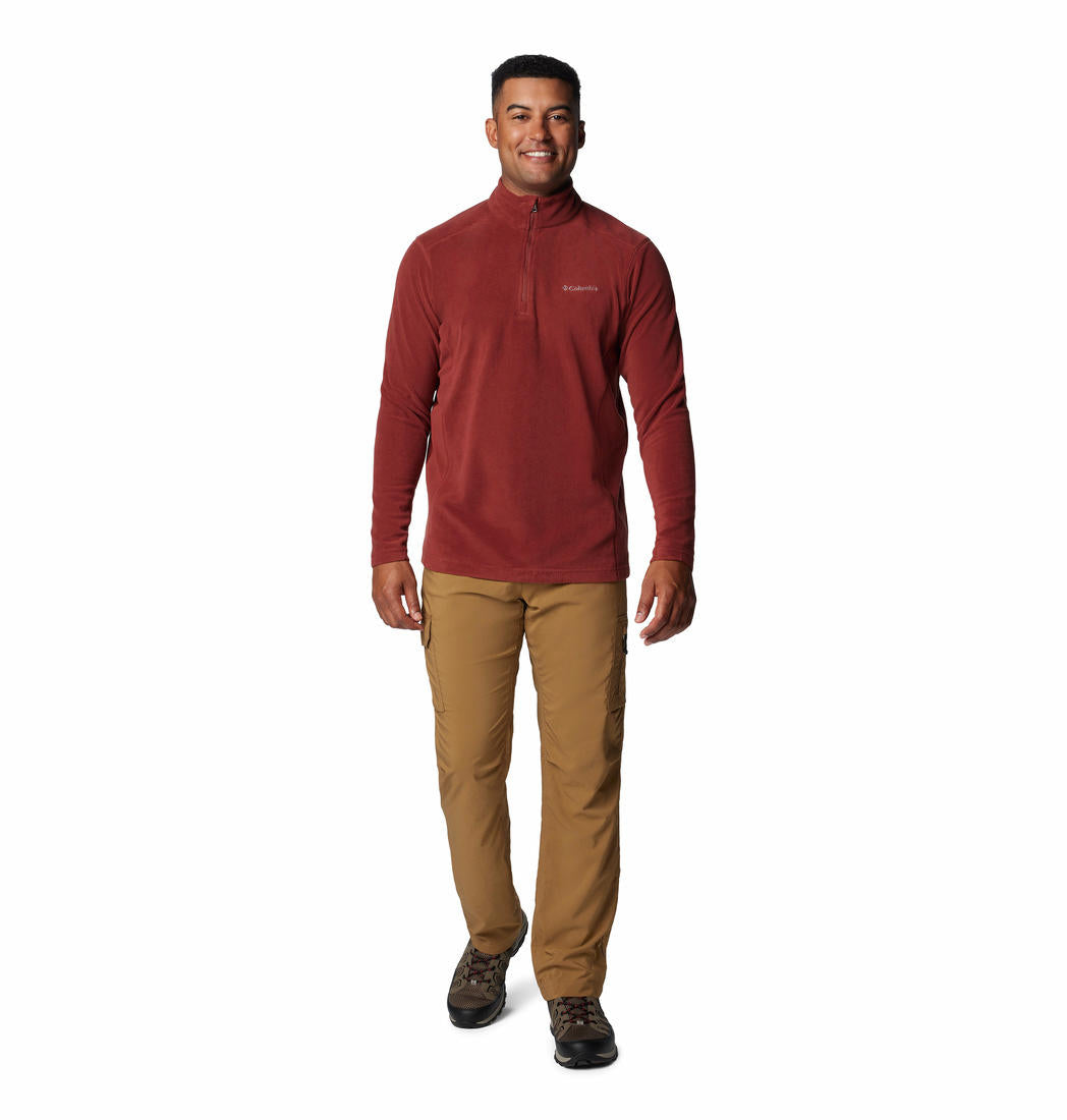 Columbia Mens Red Klamath Range II Half Zip Jacket