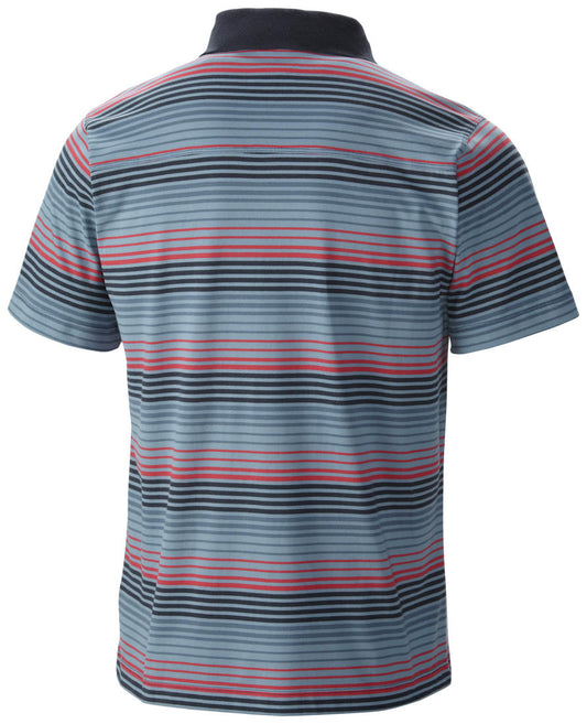 Columbia Men Blue Sweat Threat  II Polo