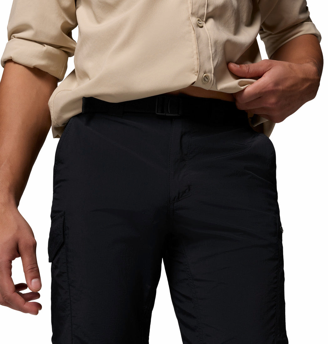 Columbia Men Black Silver Ridge Convertible Pant (Sun Protection)