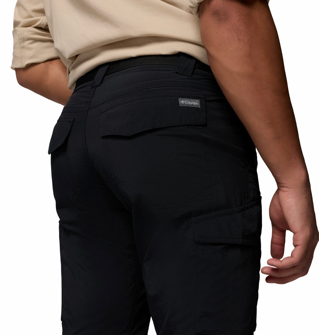 Columbia Men Black Silver Ridge Convertible Pant (Sun Protection)
