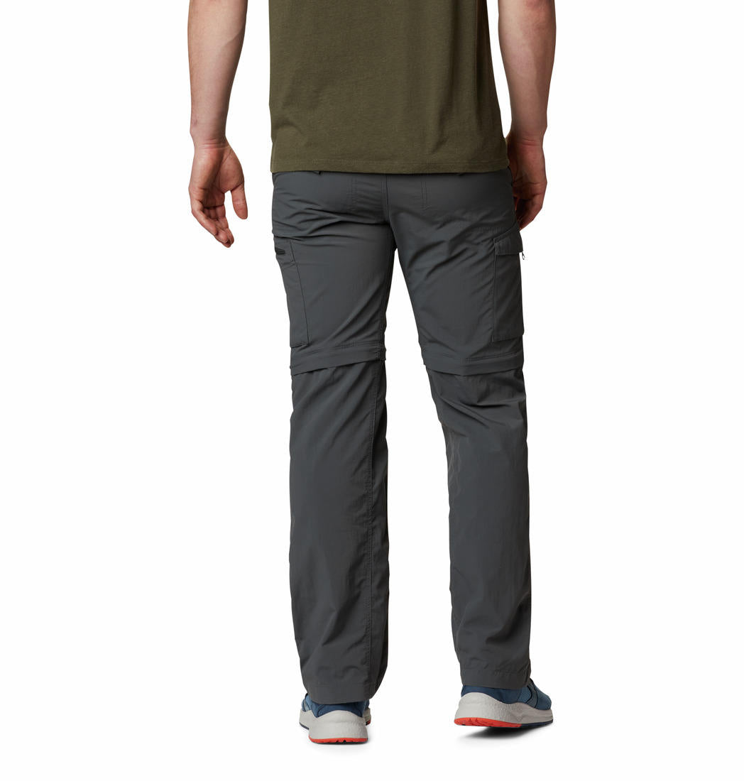 Columbia Men Grey Silver Ridge Convertible Pant
