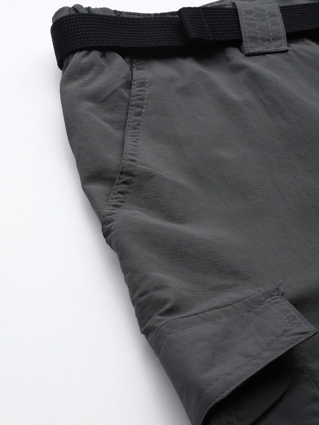 Columbia Men Grey Silver Ridge Convertible Pant