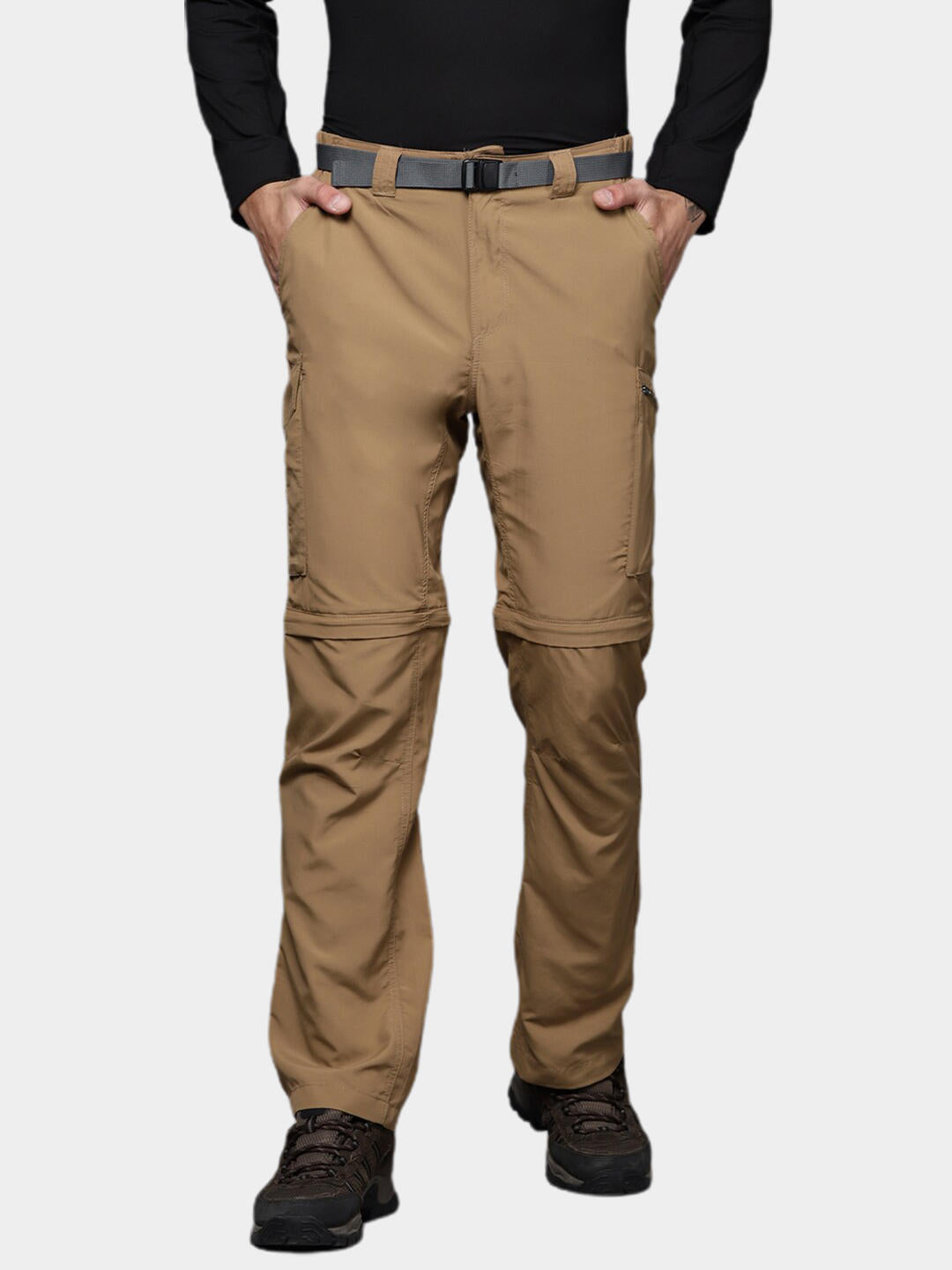 Columbia Men Brown Silver Ridge Convertible Pant