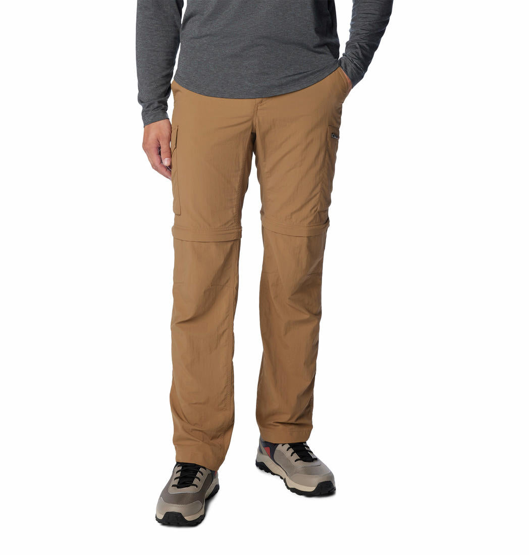 Columbia Men Brown Silver Ridge Convertible Pant